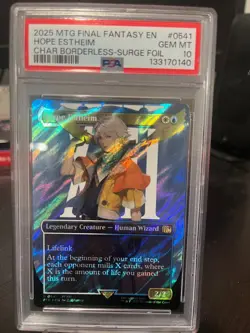 MTG Final Fantasy Hope Estheim #0541 Surge Foil PSA 10 - Image 1
