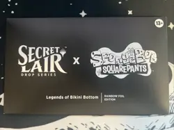 MTG Secret Lair: SpongeBob SquarePants Legends of Bikini Bottom Sealed FOIL NEW - Image 1