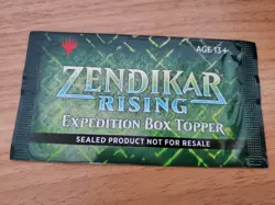 MTG ~ Zendikar Rising Expedition Box Topper Pack - Image 1