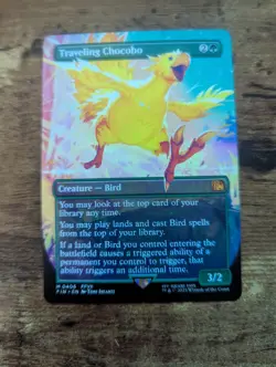 Traveling Chocobo (Borderless) Final Fantasy Regular - Image 1