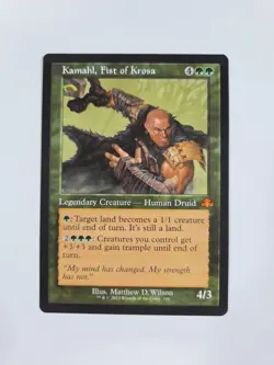 Kamahl, Fist of Krosa (Retro Frame) Dominaria Remastered Regular - Image 1