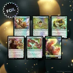 Magic Secret Lair We Hope You Like Squirrels Foil Set MTG SEALED Rare Mint 100% - Image 2