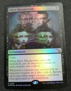 Illicit Masquerade - Foil - MKM - NM Unplayed - EN - 0088 - Image 1