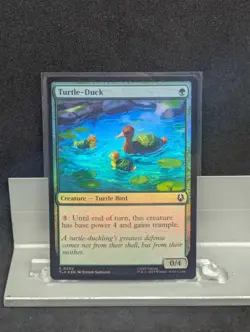 Turtle-Duck FOIL NM X1 Avatar The Last Airbender MTG - Image 1