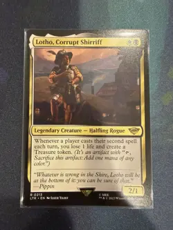 Lotho, Corrupt Shirriff Universes Beyond: the Lord of the Rings: Regular - Image 1