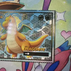 Gold Box Hit Dragonite Pokemon Safari Gold Holo Peru Non TCG #129 - Image 3