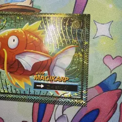 Gold Box Hit Magikarp Pokemon Safari Gold Holo Peru Non TCG #129 - Image 3