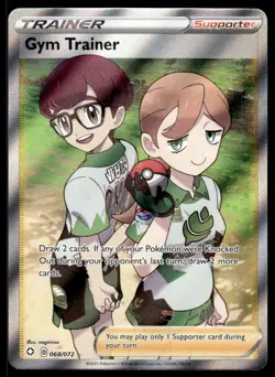 Pokemon TCG Shining Fates #068/072 Gym Trainer (Full Art) NM - Image 1