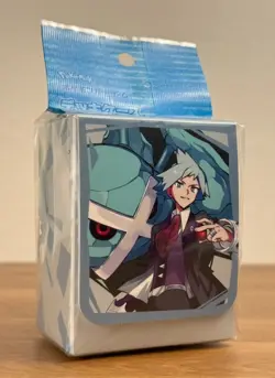 Steven & Metagross Pokemon Center Japan Original Deck Box SEALED - Image 1