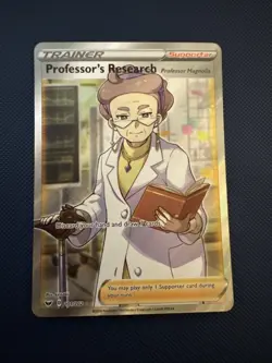 Pokemon TCG Sword & Shield Professor's Research (Magnolia) 201/202 Full Art - Image 1