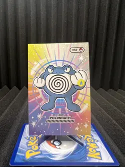 Poliwrath #62 - Cracked Ice Holo - Pokemon Pocket Book 2024 - NM - Image 1