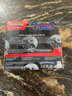 Pokemon ME2 Mega Evolution Phantasmal Flames Booster Box (Factory Sealed) - Image 4