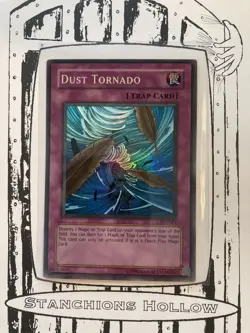 Yu-Gi-Oh! TCG Dust Tornado - Pharaoh's Servant (PSV-011) Super Rare VLP - Image 1