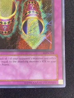 Magic Cylinder LON-104 Labyrinth of Nightmare Unlimited Secret Rare MP - Image 3