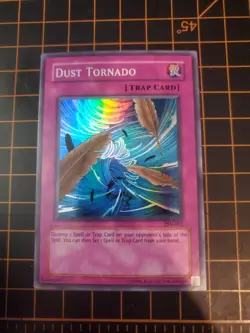 Dust Tornado PSV-011 Super Rare Pharaoh's Servant YuGiOh! TCG NM With Top Loader - Image 3