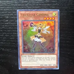 Yugioh! LP Trickstar Candina - MP18-EN037 - Ultra Rare - 1st Edition LP - Image 1