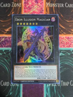 Yu-Gi-Oh! Ebon Illusion Magician SHVI-ENSE1 Limited Super Rare NM c3/ - Image 1