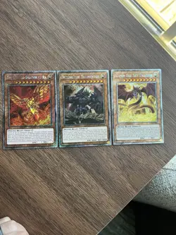 Yu-Gi-Oh Egyptian Gods - Platnium Secret Rare 1st Edition - RA03 - Image 1