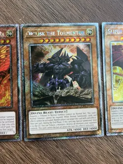 Yu-Gi-Oh Egyptian Gods - Platnium Secret Rare 1st Edition - RA03 - Image 4