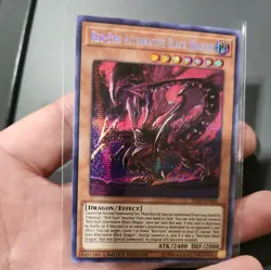 Yugioh Red-Eyes Alternative Black Dragon Prismatic Secret Rare TN19-EN005 NM - Image 2