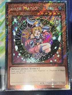 Yu-Gi-Oh! Stampede - Dark Magician Girl RA04-EN107 Platinum Secret Rare NM - Image 1