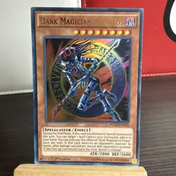 Dark Magician Of Chaos YGLD-ENC02 Ultra Rare 1st Edition LP + BONUS HOLO - Image 1
