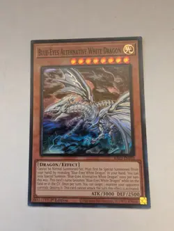 Yu-Gi-Oh! Blue-Eyes Alternative White Dragon 1st Ed. RA02-EN010 Super Rare NM - Image 1