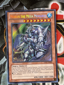 Mobius the Mega Monarch - LVAL-EN040 - Secret Rare - x1 NM Yu-Gi-Oh - Image 1