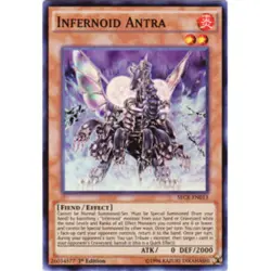 Yugioh! MP Infernoid Antra - SECE-EN013 - Super Rare - 1st Edition Moderately Pl - Image 1