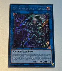 Yugioh Sky Striker Ace - Azalea, BLMR-EN052, Secret Rare, 1st Ed NM! - Image 1