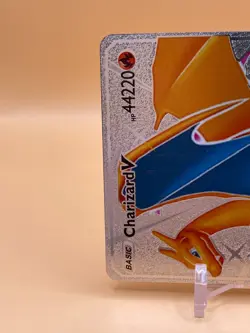 Charizard V Pokemon Cards Game TCG Silver Foil Anime Manga English 2020 Nintendo - Image 4