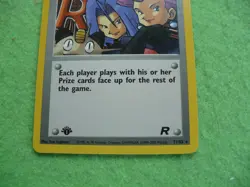 team Rocket Trainer here comes team rocket 1st edition/71/82 card - Image 3