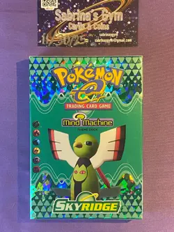(Mint) Empty Mind Machine Skyridge Theme Deck Pokemon Card Box - Image 1