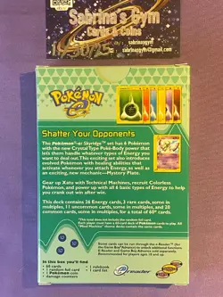 (Mint) Empty Mind Machine Skyridge Theme Deck Pokemon Card Box - Image 2