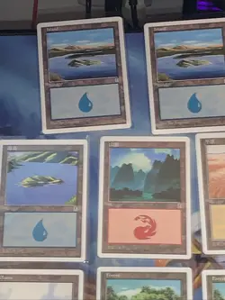 1999 MTG Portal Three Kingdoms Basic Lands Lot - 34 NM + 3 Japanese Cards - Image 2