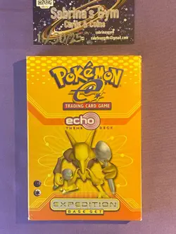 Played/Damaged Empty Echo Expedition Theme Deck Pokemon Card Box - Image 1