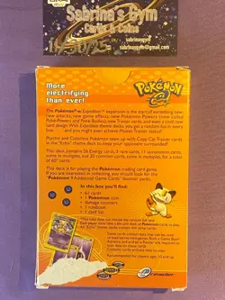 Played/Damaged Empty Echo Expedition Theme Deck Pokemon Card Box - Image 2