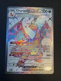 Charizard EX SVP 056 Pokemon Scarlet Violet Promo Full Art Card Near Mint - Image 1