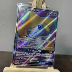 Jirachi GX 79a/236 Unified Minds Alternate Art Full Art Promo Holo Pokemon Card - Image 2