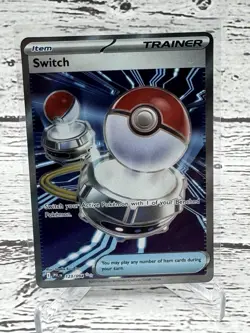 Switch Pokemon Phantasmal Flames Full Art Trainer Card 123/094 TCG - Image 1