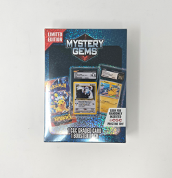 Pokemon TCG: Mystery Gems NIB, Limited, 1 CGC Graded Card & 1 Booster Pack, 2025 - Image 1