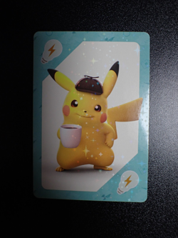 Pokemon Pronto Promo Thank you Card Holo Prism Detective Pikachu #5939 EX - Image 1