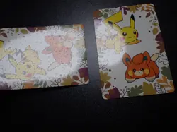 Pokemon Card Pronto Promo 2 SET Holo Prism Pikachu & Pawmi #5973 EX - Image 2