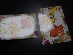 Pokemon Card Pronto Promo 2 SET Holo Prism Pikachu & Pawmi #5973 EX - Image 4