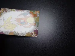 Pokemon Pronto Promo Thank you Card Holo Prism Pikachu & Charizard #5931 EX - Image 2