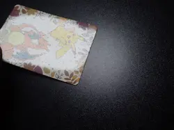 Pokemon Pronto Promo Thank you Card Holo Prism Pikachu & Charizard #5931 EX - Image 5