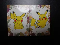 Pokemon Card Pronto Promo Holo Prism Shining Pikachu x2 SET #5959 EX - Image 1