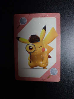 Pokemon Pronto Promo Thank you Card Holo Prism Detective Pikachu #5942 EX - Image 1