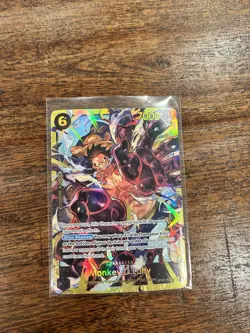OP10-118 Monkey.D.Luffy SEC - One Piece TCG English Card Mint Secret Rare - Image 1