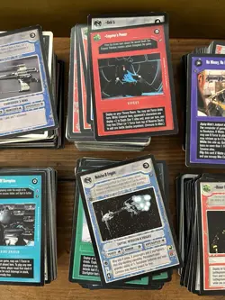 Mixed Lot Of 1400 Star Wars CCG Cards, Rare Sets, Death Star II, Tatooine - Image 3